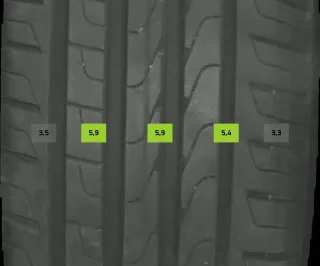 2x Sommerreifen 205/60 R16 92v Pirelli Cinturato DOT 2122 5-6mm - Bild 1