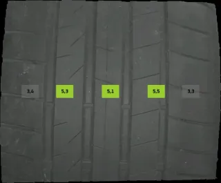2x Sommerreifen 285/35 R22 106Y Bridgestone DOT 3323/2723 4mm - Bild 1