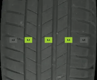 225/55 R18 ZOLL SOMMERREIFEN AUDI A6 4K 18 ZOLL ZOLL ALUMINIUM Kompletträder 5MM - Bild 6