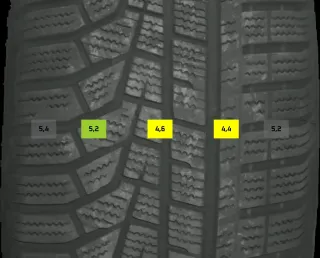 215/65 R17 99h Winterreifen AUDI Q3 F3 17 Zoll Alu Komplettsatz 4-6mm - Bild 7