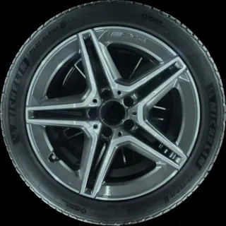 225/45 R18 95V WINTERREIFEN AMG C-KLASSE W205 18 ZOLL ALU KOMPLETTSATZ 5MM - Bild 3