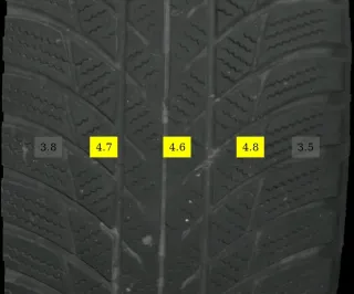 225/50 R17 98H WINTERREIFEN AUDI A4 8W B9 17 ZOLL ALUMINIUM KOMPLETTSATZ - Bild 7