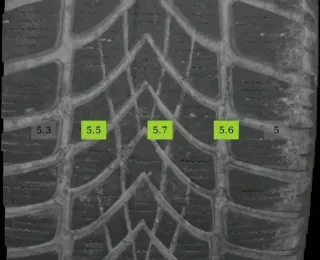 205/55 R16 91T WINTERREIFEN VW GOLF 7 VII 16 ZOLL STAHL KOMPLETTSATZ 5-6MM - Bild 7