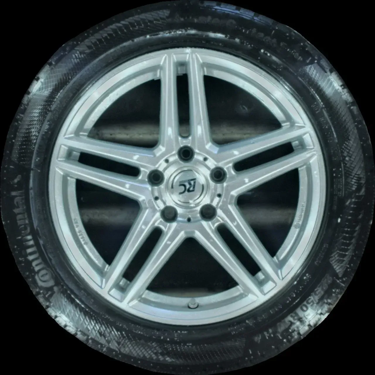 225/50 R17 94H WINTERREIFEN C-KLASSE W205 17 ZOLL ALUMINIUM KOMPLETTSATZ 4-7MM - Bild 1