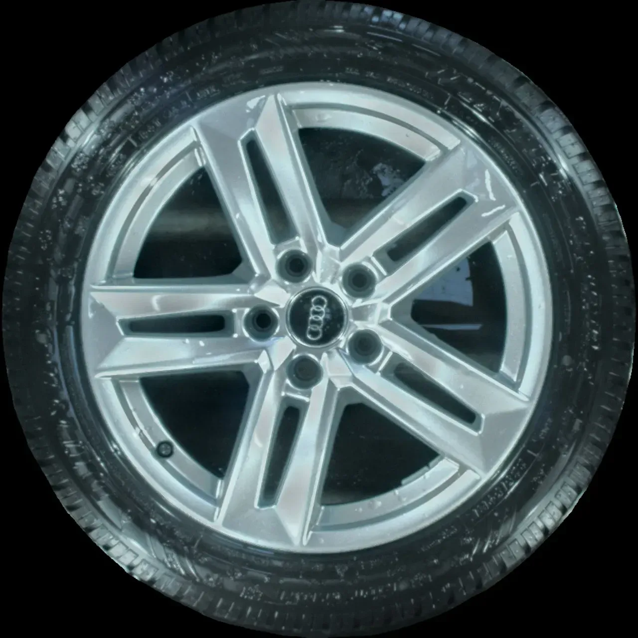 225/50 R17 98H WINTERREIFEN AUDI A4 8W B9 17 ZOLL ALUMINIUM KOMPLETTSATZ 4MM - Bild 1