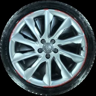 255/35 R19 96V WINTERREIFEN AUDI A5 8T 19 ZOLL ALU KOMPLETTSATZ 4-5MM - Bild 3