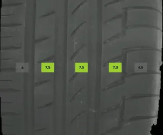 1x Sommerreifen 225/45 R18 Continental Premiumcontact6 DOT 4421  7mm - Bild 1