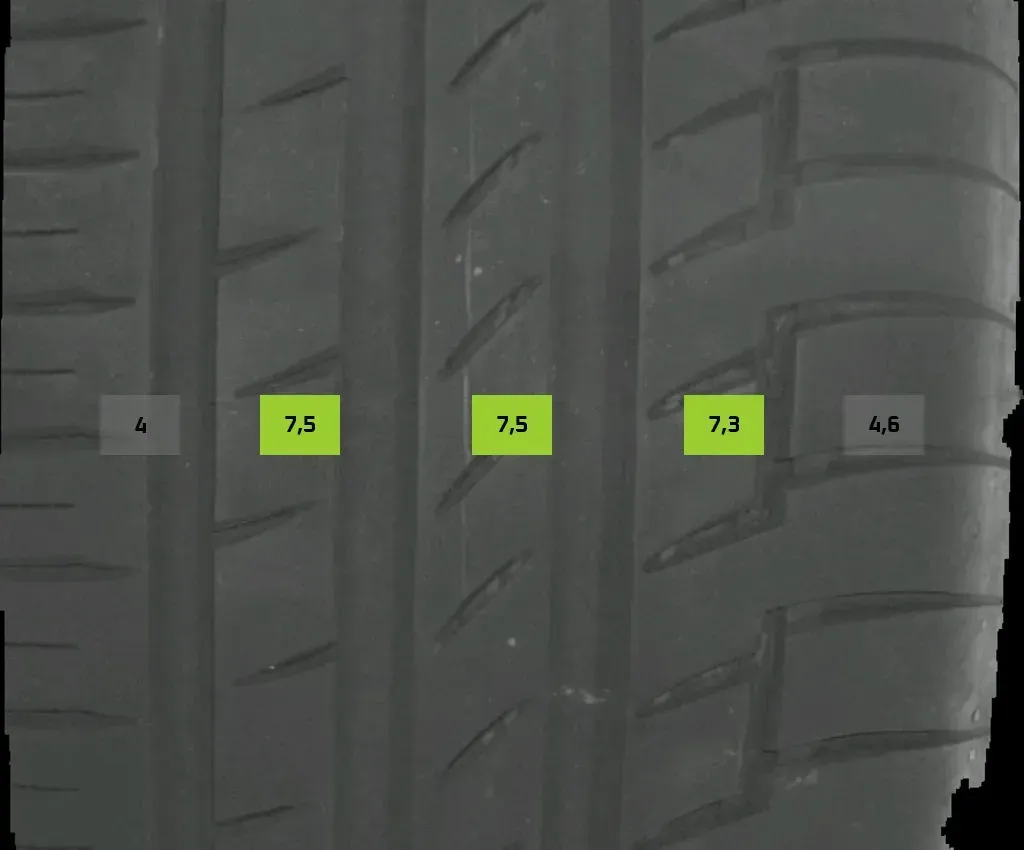 1x Sommerreifen 225/45 R18 Continental Premiumcontact6 DOT 4421  7mm - Bild 1