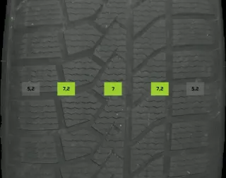 235/50 R19 103V WINTERREIFEN AUDI A8 4N 19 ZOLL ALU KOMPLETTSATZ 6MM - Bild 7