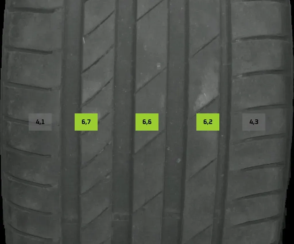 4x Sommerreifen 255/40 R20 99y Kumho Ecsta DOT 1621 5-6mm - Bild 1