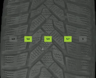 205/55 R16 91H WINTERREIFEN VW GOLF 8 VIII 16 ZOLL STAHL KOMPLETTSATZ 5MM - Bild 6
