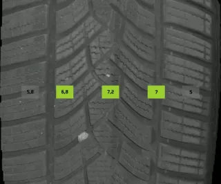 225/50 R17 98H WINTERREIFEN BMW 3ER G20/G21 17 ZOLL ALUMINIUM KOMPLETTSATZ 5-6MM - Bild 5