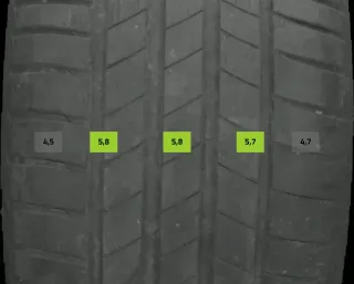 4x Sommerreifen 245/40 R19 94W Bridgestone Turanza DOT 4422 4-5mm - Bild 1
