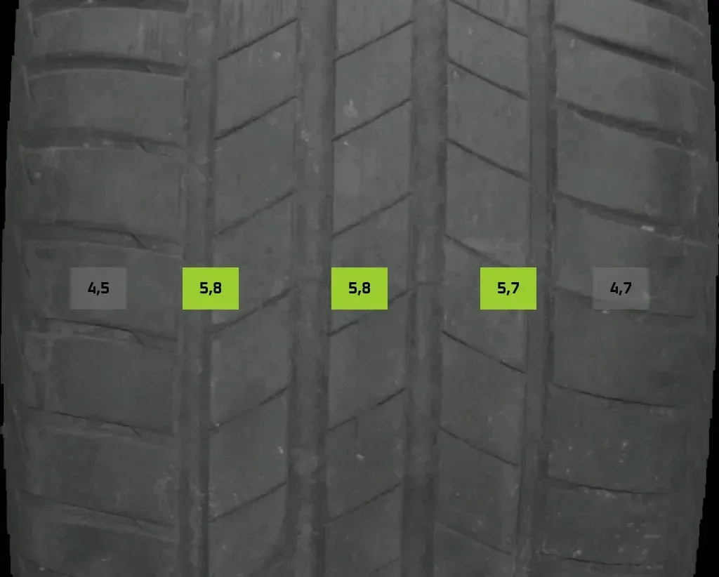 4x Sommerreifen 245/40 R19 94W Bridgestone Turanza DOT 4422 4-5mm - Bild 1