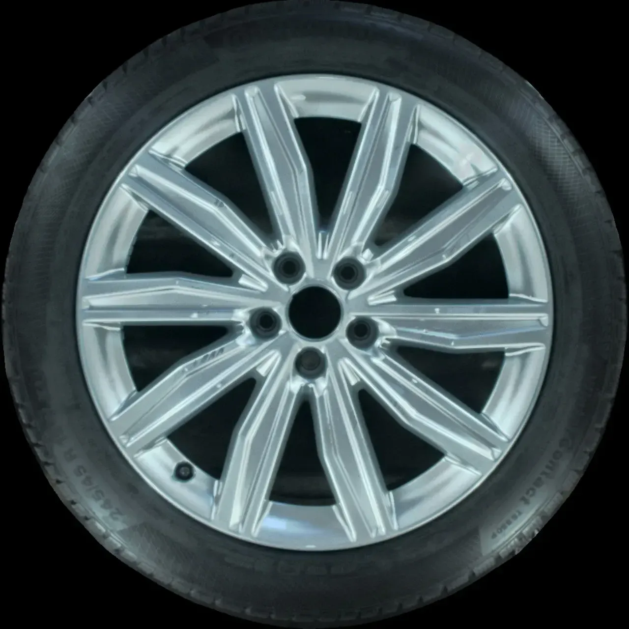 245/45 R19 102V WINTERREIFEN AUDI A6 4K 19 ZOLL ALUMINIUM KOMPLETTSATZ 5-6MM - Bild 1