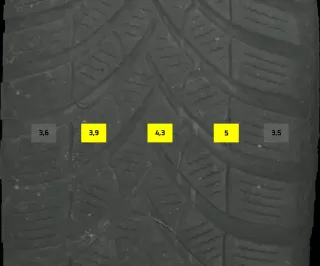 215/65 R16 102H WINTERREIFEN VW T7 MULTIVAN 16 ZOLL STAHL KOMPLETTSATZ 7T0601027 - Bild 7