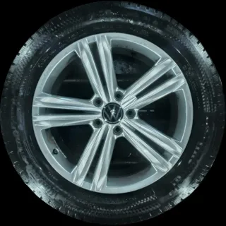 235/55 R18 WINTERREIFEN VW TIGUAN 5N 18 ZOLL ALUMINIUM KOMPLETTSATZ 5NA601025M - Bild 3