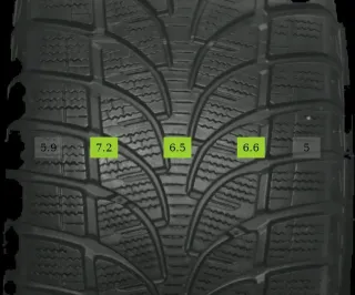 235/60 R18 103H WINTERREIFEN MB GLC W253 18 ZOLL ALUMINIUM KOMPLETTSATZ 5-6MM - Bild 8