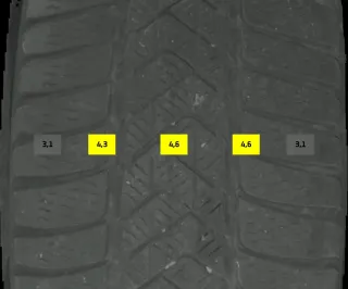 225/45 R18 WINTERREIFEN C-KLASSE W205 18 ZOLL ALUMINIUM KOMPLETTSATZ A2054012802 - Bild 6
