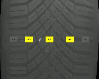205/60 R16 GANZJAHRREIFEN AUDI A4 8W 16 ZOLL ALUMINIUM KOMPLETTSATZ 8W0601025A - Bild 7