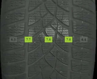 245/55 R17 106H WINTERREIFEN V-KLASSE W447 17 ZOLL ALU KOMPLETTSATZ 6-7MM - Bild 5