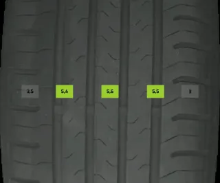 225/55 R17 SOMMERREIFEN AUDI A6 4G 17 ZOLL ALUMINIUM KOMPLETTSATZ 4G0601025L - Bild 6