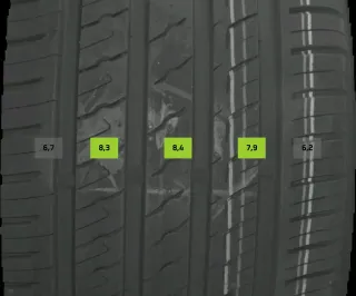 2x Sommerreifen 275/40 R20 106Y Barum Bravuris 0223 7mm - Bild 3