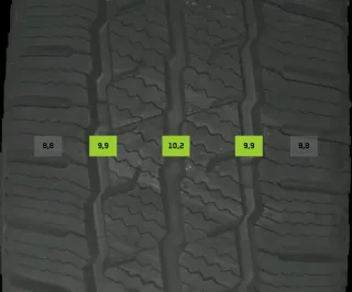 4x Winterreifen 205/65 R16 107T Maxxis Vansmart Snow DOT 1625 9mm - Bild 5