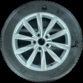215/55 R17 94V WINTERREIFEN VW T-ROC 17 ZOLL ALUMINIUM KOMPLETTSATZ 5G0601025K - Bild 1