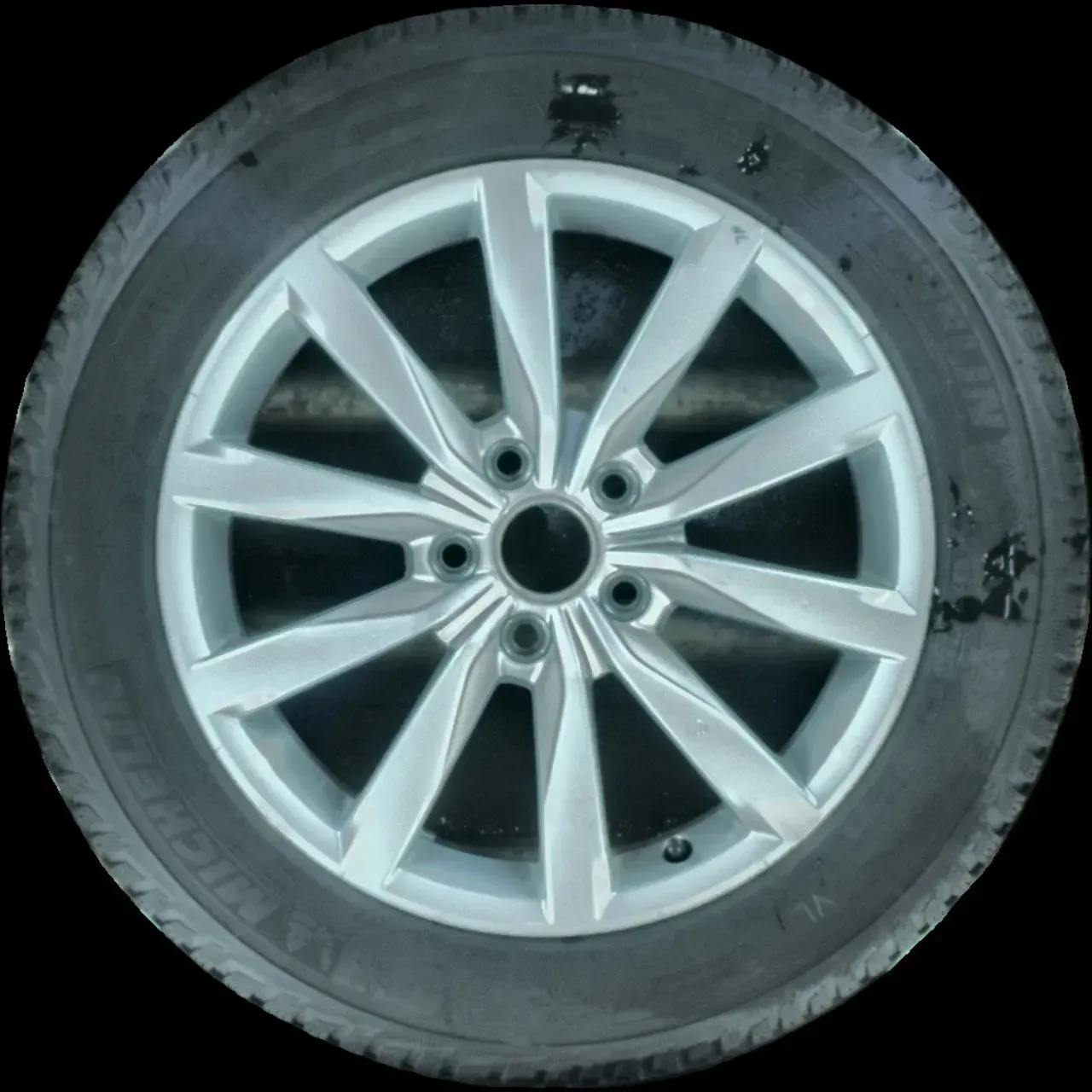 215/55 R17 94V WINTERREIFEN VW T-ROC 17 ZOLL ALUMINIUM KOMPLETTSATZ 5G0601025K - Bild 1