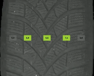 215/65 R16 102H WINTERREIFEN VW T7 MULTIVAN 16 ZOLL STAHL KOMPLETTSATZ 7T0601027 - Bild 6