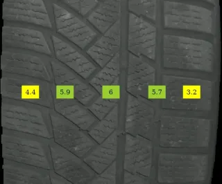 225/50 R17 94H WINTERREIFEN C-KLASSE W205 17 ZOLL ALUMINIUM KOMPLETTSATZ 4-7MM - Bild 7