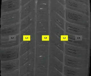 235/55 R18 WINTERREIFEN VW TIGUAN 5N 18 ZOLL ALUMINIUM KOMPLETTSATZ 5NA601025M - Bild 7