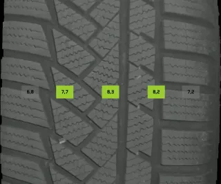 215/60 R18 98H WINTERREIFEN GLA H247 GLB X247 18 ZOLL ALU KOMPLETTSATZ 6-7MM - Bild 5