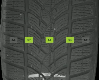 235/65 R17 104H WINTERREIFEN AUDI Q5 FY 17 ZOLL ALU KOMPLETTSATZ 5-6MM - Bild 8