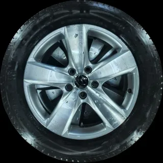 215/60 R17 GANZJAHRREIFEN VW TIGUAN 5N (II) 17 ZOLL ALUMINIUM KOMPLETTSATZ 5MM - Bild 4