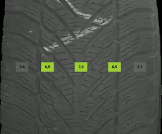 255/60 R18 112H WINTERREIFEN NISSAN NAVARA 18 ZOLL ALU KOMPLETTSATZ 6MM - Bild 5