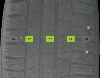 205/55 R16 91H WINTERREIFEN MB B-KLASSE W246 16 ZOLL ALU KOMPLETTSATZ 6MM - Bild 8