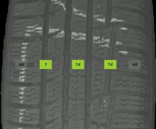205/55 R16 91H WINTERREIFEN MB B-KLASSE W246 16 ZOLL ALU KOMPLETTSATZ 6MM - Bild 6