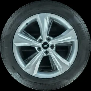 235/55 R19 101H WINTERREIFEN AUDI Q5 FY 19 ZOLL ALUMINIUM KOMPLETTSATZ 4-5MM - Bild 3