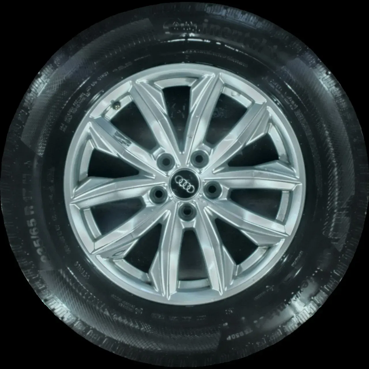 235/65 R17 104H WINTERREIFEN AUDI Q5 FY 17 ZOLL ALU KOMPLETTSATZ 4-5MM - Bild 1