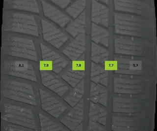 235/65 R17 104H WINTERREIFEN AUDI Q5 FY 17 ZOLL ALU KOMPLETTSATZ 6-7MM - Bild 5