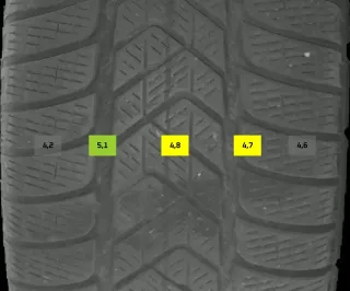 235/55 R19 101H WINTERREIFEN AUDI Q5 FY 19 ZOLL ALU KOMPLETTSATZ 4MM - Bild 6
