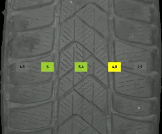 225/55 R18 102V WINTERREIFEN AUDI A6 4K 18 ZOLL ALUMINIUM KOMPLETTSATZ 4.94 3.24 - Bild 7