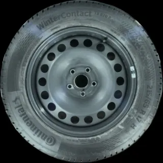 215/65 R17 99H WINTERREIFEN VW TIGUAN 5N (II) 17 ZOLL STAHL KOMPLETTSATZ 5-6MM - Bild 4
