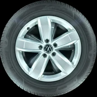 215/65 R17 103V WINTERREIFEN VW TIGUAN 5N (II) 17 ZOLL ALU KOMPLETTSATZ 3-5MM - Bild 3