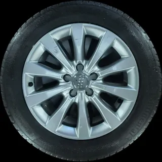 225/55 R17 97H WINTERREIFEN AUDI A6 4G 17 ZOLL ALUMINIUM KOMPLETTSATZ 4-5MM - Bild 2