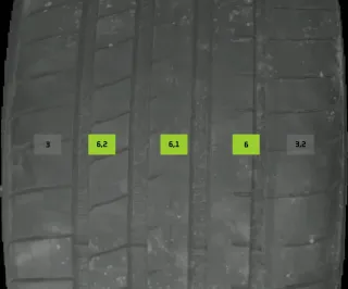 4x Sommerreifen 225/40 R19 96Y Goodyear Eagle F1 DOT 3222 / 2422 4-5mm - Bild 4