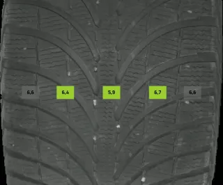255/45 R20 WINTERREIFEN Q5 FY 20 ZOLL ALUMINIUM KOMPLETTSATZ 5-6MM 80A601025L - Bild 8