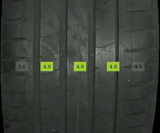 225/40 R19 + 255/35 R19 SOMMERREIFEN C-KLASSE W205 19 ZOLL ALU AMG -2 RÄDER - Bild 3